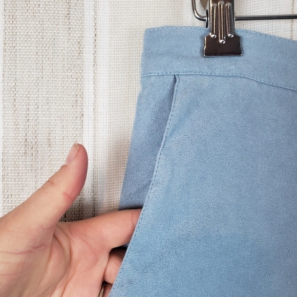 Alfred Dunner Pull-on Grandma Pants Blue Size 10 Petite - Picture 10 of 12